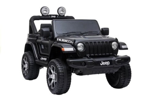 Auto na Akumulator Jeep Rubicon 4x4 Czarny Auto na Akumulator Jeep Rubicon 4x4 Czarny