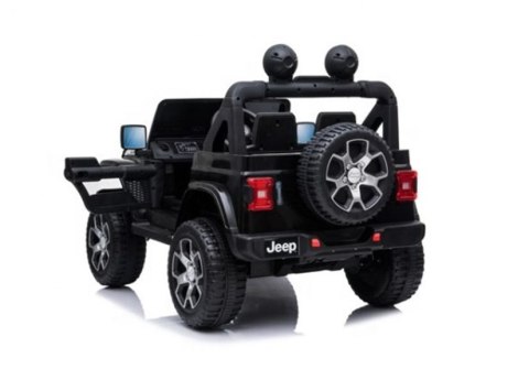 Auto na Akumulator Jeep Rubicon 4x4 Czarny Auto na Akumulator Jeep Rubicon 4x4 Czarny