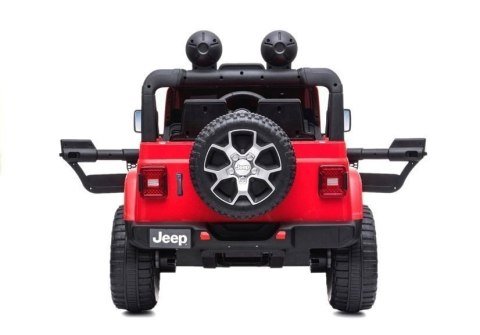 Auto na Akumulator Jeep Rubicon 4x4 Czerwony Auto na Akumulator Jeep Rubicon 4x4 Czerwony
