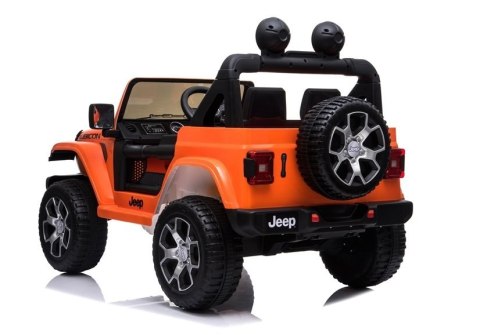 Auto na Akumulator Jeep Rubicon 4x4 Pomarańczowy Auto na Akumulator Jeep Rubicon 4x4 Pomarańczowy