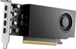 Karta graficzna NVIDIA RTX A400 4GB, GDDR6, 4x DisplayPort, PCI Express 4.0, ATX - ATX bracket, Small Box