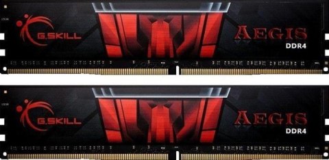 Zestaw pamięci G.SKILL Aegis F4-3000C16D-16GISB (DDR4 DIMM; 2 x 8 GB; 3000 MHz; CL16) Zestaw pamięci G.SKILL Aegis F4-3000C16D-16GISB (DDR4 DIMM; 2 x 8 GB; 3000 MHz; CL16)
