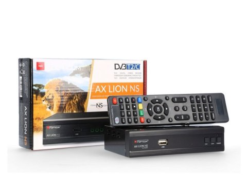 TUNER DVB-T2 OPTICUM AX LION NS H.265 10bit TUNER DVB-T2 OPTICUM AX LION NS H.265 10bit