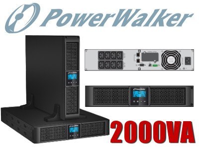 UPS ZASILACZ AWARYJNY PowerWalker VI 2000 RT HID UPS ZASILACZ AWARYJNY PowerWalker VI 2000 RT HID