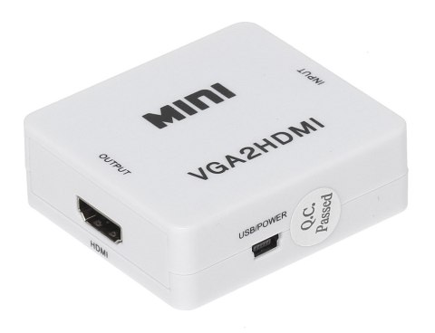KONWERTER VGA+AU/HDMI-ECO VGA+AUDIO NA HDMI KONWERTER VGA+AU/HDMI-ECO VGA+AUDIO NA HDMI