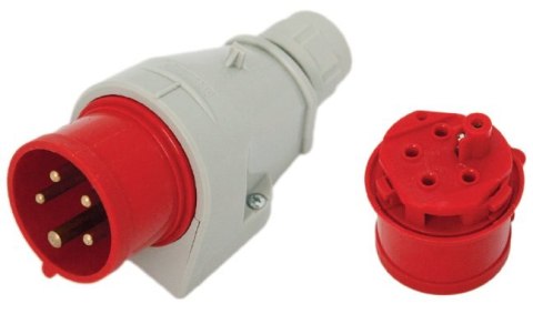 WTYKA IZOLACYJNA STAŁA 32A 400V 3P+Z IP44 WTYKA IZOLACYJNA STAŁA 32A 400V 3P+Z IP44