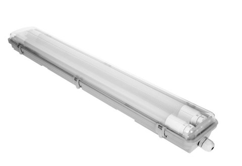 OPRAWA IP65 60CM + 2 ŚWIETLÓWKI T8 LED 9W 1800LM, 4000K OPRAWA IP65 60CM + 2 ŚWIETLÓWKI T8 LED 9W 1800LM, 4000K