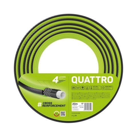 WĄŻ OGRODOWY QUATTRO 1'' 20M WĄŻ OGRODOWY QUATTRO 1'' 20M