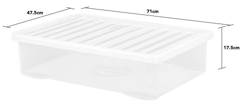 POJEMNIK DO PRZECHOWYWANIA WHAM CRYSTAL 46L POJEMNIK DO PRZECHOWYWANIA WHAM CRYSTAL 46L