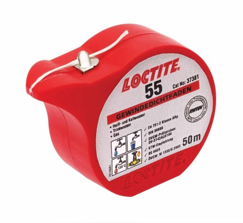 NIĆ USZCZELNIAJĄCA DO GWINTÓW LOCTITE 50M NIĆ USZCZELNIAJĄCA DO GWINTÓW LOCTITE 50M