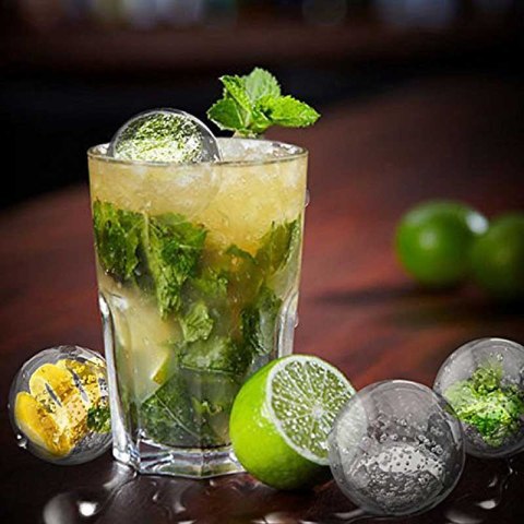 FORMA SILIKONOWA NA 4 KULE LODOWE DO DRINKÓW NAPOJÓW FORMA SILIKONOWA NA 4 KULE LODOWE DO DRINKÓW NAPOJÓW
