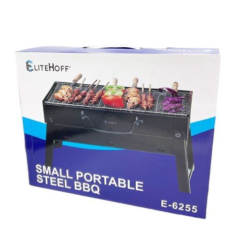 MINI GRILL WĘGLOWY TURYSTYCZNY PRZENOŚNY WALIZKA MINI GRILL WĘGLOWY TURYSTYCZNY PRZENOŚNY WALIZKA