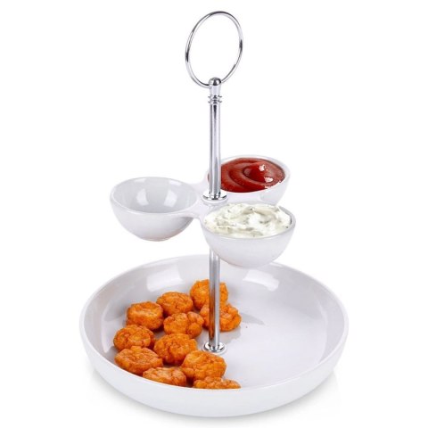 PATERA PORCELANOWA PIĘTROWA NA PRZEKĄSKI 139378 PATERA PORCELANOWA PIĘTROWA NA PRZEKĄSKI 139378