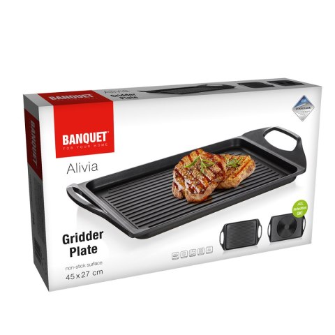 TACA PŁYTA GRILLOWA 45x27cm BANQUET ALIVIA TACA PŁYTA GRILLOWA 45x27cm BANQUET ALIVIA