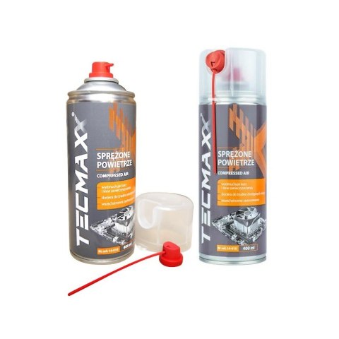 SPRĘŻONE POWIETRZE 400ML+SŁOMKA TECMAXX SPRĘŻONE POWIETRZE 400ML+SŁOMKA TECMAXX
