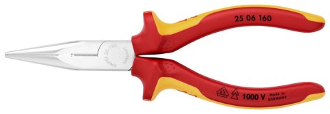 SZCZYPCE TNĄCE PÓŁOKRĄGŁE PROSTE IZOLOWANE 160MM SZCZYPCE TNĄCE PÓŁOKRĄGŁE PROSTE IZOLOWANE 160MM