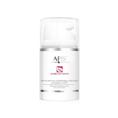 Apis sekret młodości serum pod oczy wypełniająco-wygładzające z kompleksem linefill 50 ml Apis sekret młodości serum pod oczy wypełniająco-wygładzające z kompleksem linefill 50 ml