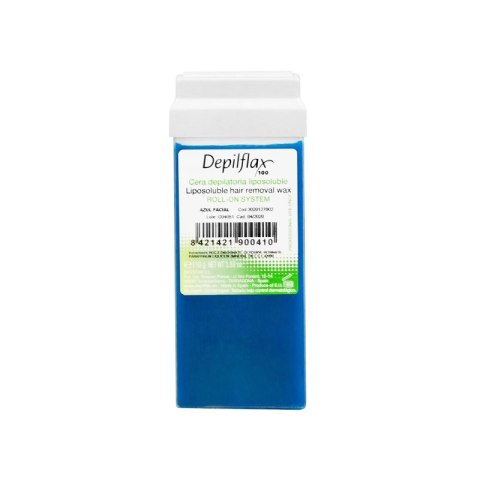DEPILFLAX 100 WOSK DO DEPILACJI ROLKA AZULEN 110g DEPILFLAX 100 WOSK DO DEPILACJI ROLKA AZULEN 110g
