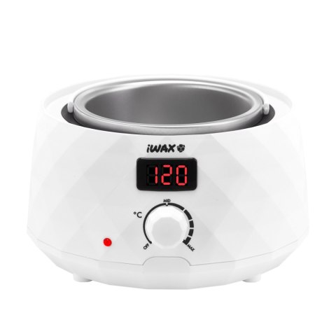Podgrzewacz wosku iWax Diamond Tech 400 ml 100W biały Podgrzewacz wosku iWax Diamond Tech 400 ml 100W biały