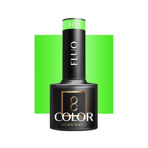 OCHO NAILS Lakier hybrydowy fluo F02 -5 g OCHO NAILS Lakier hybrydowy fluo F02 -5 g
