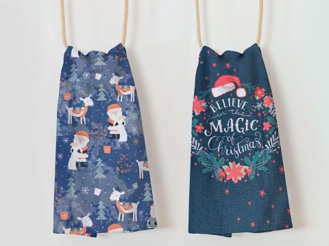 Komplet ścierek kuchennych MS HOME/2x38x60/CHRISTMAS/1 (promocja) Komplet ścierek kuchennych MS HOME/2x38x60/CHRISTMAS/1 (promocja)