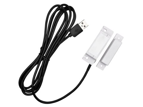 Czujnik otwarcia drzwi USB - przewód 2m AVIZIO POWER Czujnik otwarcia drzwi USB - przewód 2m AVIZIO POWER