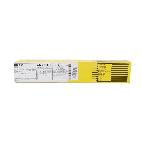 ELEKTRODA ZASADOWA 2,5 MM 350 MM 4,5 KG. EB 150 ESAB ELEKTRODA ZASADOWA 2,5 MM 350 MM 4,5 KG. EB 150 ESAB