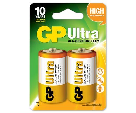 BATERIA ULTRA+ ALKALINE LR20 1.5V 2SZ BATERIA ULTRA+ ALKALINE LR20 1.5V 2SZ