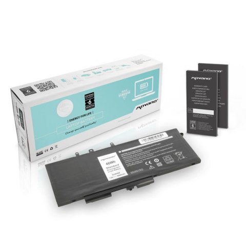 Bateria Movano do notebooka Dell Latitude 5490, 5590 (7.4V-7.6V) (6000 mAh) Bateria Movano do notebooka Dell Latitude 5490, 5590 (7.4V-7.6V) (6000 mAh)
