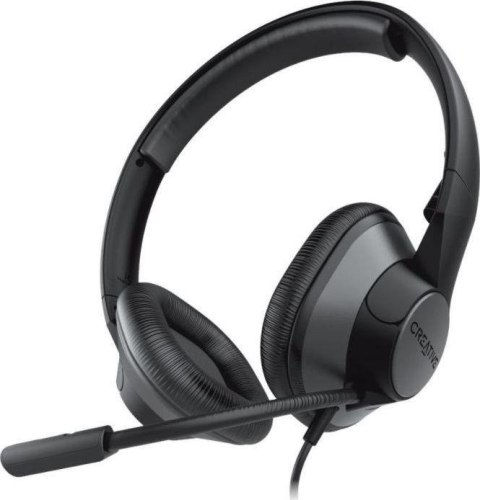 Słuchawki z mikrofonem Creative HS720 V2 przewodowe czarne Słuchawki z mikrofonem Creative HS720 V2 przewodowe czarne
