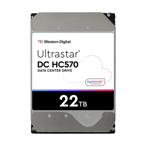 Dysk Western Digital Ultrastar DC HC570 He22 22TB 3,5" 7200 512MB SATA III 512e DC SE WUH722222ALE6L4 Dysk Western Digital Ultrastar DC HC570 He22 22TB 3,5" 7200 512MB SATA III 512e DC SE WUH722222ALE6L4