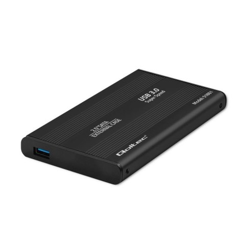 Obudowa Qoltec na dysk HDD/SSD 2.5" SATA3 | USB 3.0 | Czarna Obudowa Qoltec na dysk HDD/SSD 2.5" SATA3 | USB 3.0 | Czarna