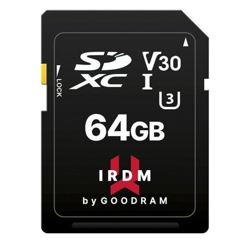 Karta pamięci SDXC GOODRAM IRDM 64GB UHS-I U Karta pamięci SDXC GOODRAM IRDM 64GB UHS-I U