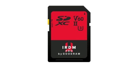Karta pamięci SDXC GOODRAM IRDM PRO 128GB UHS-II U3 Karta pamięci SDXC GOODRAM IRDM PRO 128GB UHS-II U3