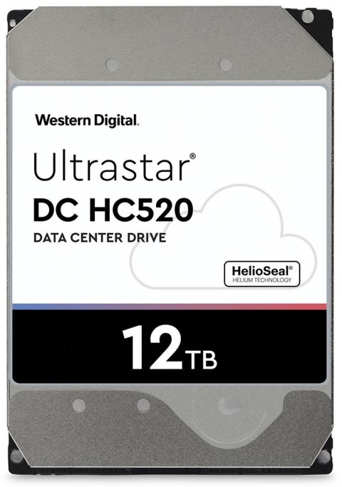 Dysk serwerowy HDD Western Digital Ultrastar DC HC520 (He12) HUH721212ALN600 (12 TB; 3.5"; SATA III) Dysk serwerowy HDD Western Digital Ultrastar DC HC520 (He12) HUH721212ALN600 (12 TB; 3.5"; SATA III)
