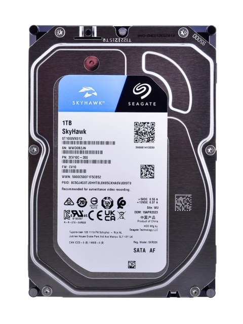Dysk twardy HDD Seagate SkyHawk 1TB 3,5" SATA ST1000VX013 Dysk twardy HDD Seagate SkyHawk 1TB 3,5" SATA ST1000VX013