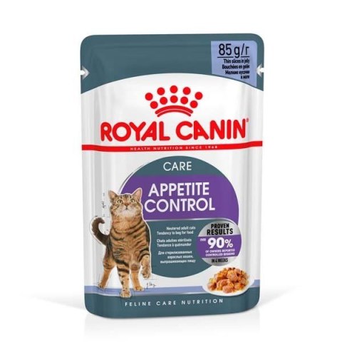 ROYAL CANIN FCN Appetite Control w sosie - mokra karma dla kota dorosłego - 12x85g ROYAL CANIN FCN Appetite Control w sosie - mokra karma dla kota dorosłego - 12x85g