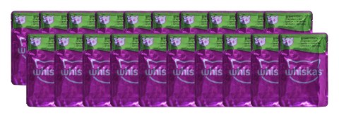 WHISKAS Klasyczne posiłki w sosie - mokra karma dla kota - 80x85 g WHISKAS Klasyczne posiłki w sosie - mokra karma dla kota - 80x85 g