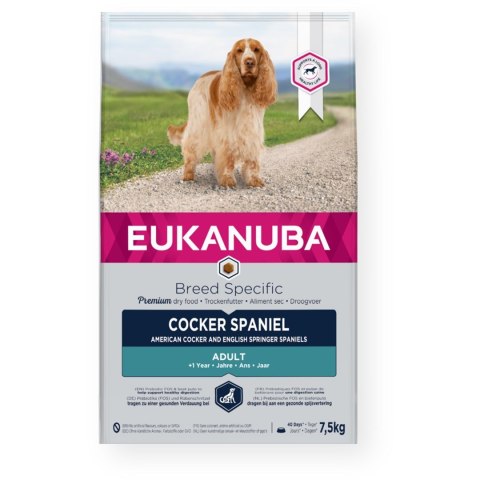 Eukanuba Breed Specific Cocker Spaniel Adult - sucha karma dla psa - 7,5 kg Eukanuba Breed Specific Cocker Spaniel Adult - sucha karma dla psa - 7,5 kg