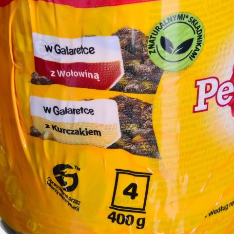 PEDIGREE Wołowina i kurczak w galaretce - mokra karma dla psa - 4x400 g PEDIGREE Wołowina i kurczak w galaretce - mokra karma dla psa - 4x400 g