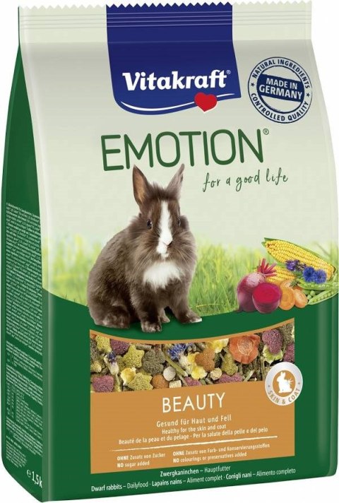 VITAKRAFT EMOTION BEAUTY karma dla królika 600g VITAKRAFT EMOTION BEAUTY karma dla królika 600g