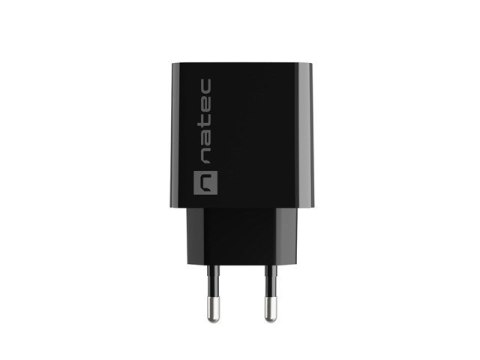 NATEC ŁADOWARKA SIECIOWA RIBERA USB-A + USB-C 20W POWER DELIVERY CZARNA NUC-2062 NATEC ŁADOWARKA SIECIOWA RIBERA USB-A + USB-C 20W POWER DELIVERY CZARNA NUC-2062