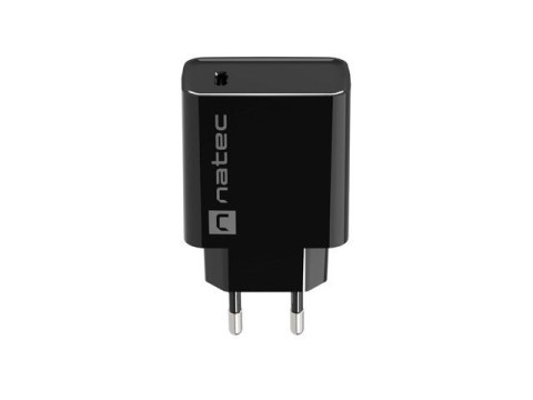 NATEC ŁADOWARKA SIECIOWA RIBERA USB-C 20W POWER DELIVERY CZARNA NUC-2060 NATEC ŁADOWARKA SIECIOWA RIBERA USB-C 20W POWER DELIVERY CZARNA NUC-2060