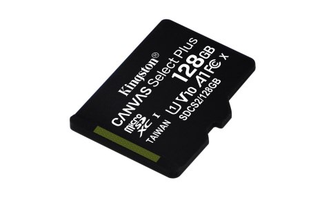 Karta pamięci Kingston Canvas Select Plus SDCS2/128GBSP (128GB; Class 10, Class A1; Karta pamięci) Karta pamięci Kingston Canvas Select Plus SDCS2/128GBSP (128GB; Class 10, Class A1; Karta pamięci)