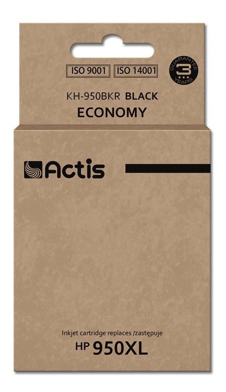 Actis KH-950BKR Tusz (zamiennik HP 950XL CN045AE; Standard; 80 ml; czarny) Actis KH-950BKR Tusz (zamiennik HP 950XL CN045AE; Standard; 80 ml; czarny)