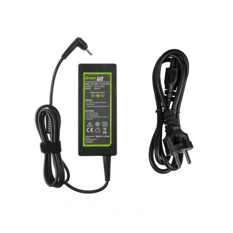 GREEN CELL ZASILACZ AD41P ASUS 19V 3.42A 65W GREEN CELL ZASILACZ AD41P ASUS 19V 3.42A 65W