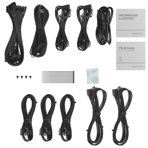 Zasilacz DeepCool PN850M 80+Gold (Modular Cable) EU PLUG ATX 3.1 (R-PN850M-FC0B-EU) Zasilacz DeepCool PN850M 80+Gold (Modular Cable) EU PLUG ATX 3.1 (R-PN850M-FC0B-EU)