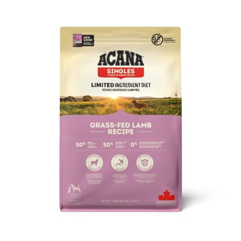 ACANA Singles Grass-fed Lamb - sucha karma dla psa - 2 kg ACANA Singles Grass-fed Lamb - sucha karma dla psa - 2 kg