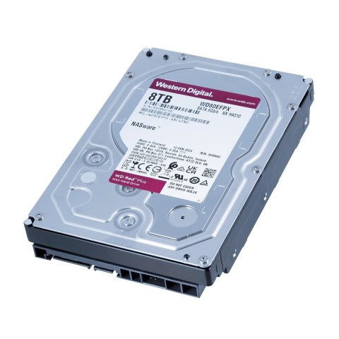 Dysk HDD WD Red Plus WD80EFPX (8 TB ; 3.5"; 256 MB) Dysk HDD WD Red Plus WD80EFPX (8 TB ; 3.5"; 256 MB)