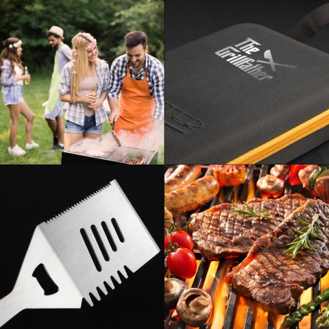 Grillfather BBQ Legend Set - zestaw akcesoriów do grilla dla Taty Grillfather BBQ Legend Set - zestaw akcesoriów do grilla dla Taty